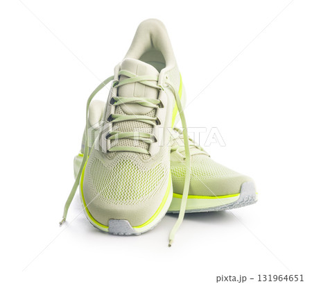 Sport running shoes isolated on white background. 131964651