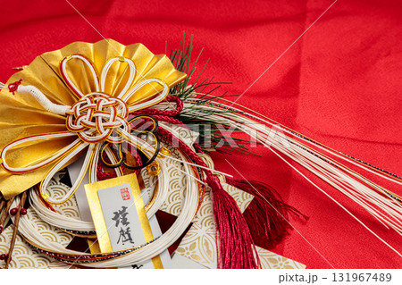 正月のお飾りのアップ 正月のお飾りのアップ 131967489