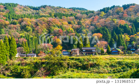 秋の田舎風景 秋の田舎風景 131968517