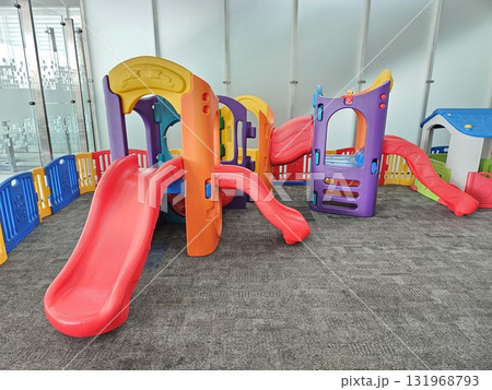 his is kids' playground indoor situation  131968793