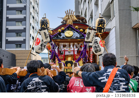 埼玉県所沢市 ところざわまつり お神輿の渡御 埼玉県所沢市 ところざわまつり お神輿の渡御 131968838
