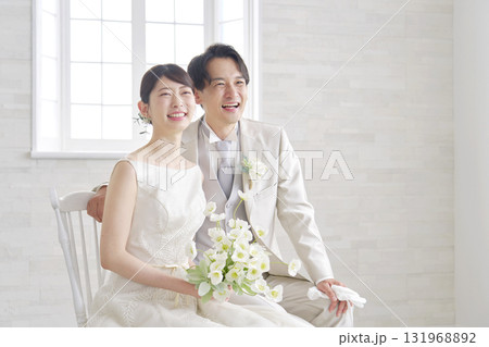 新郎新婦 ポートレート 新郎新婦 ポートレート 131968892