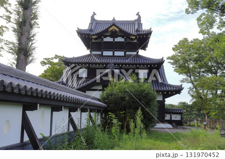 高田城の三重櫓（上越市 高田城址公園） 131970452