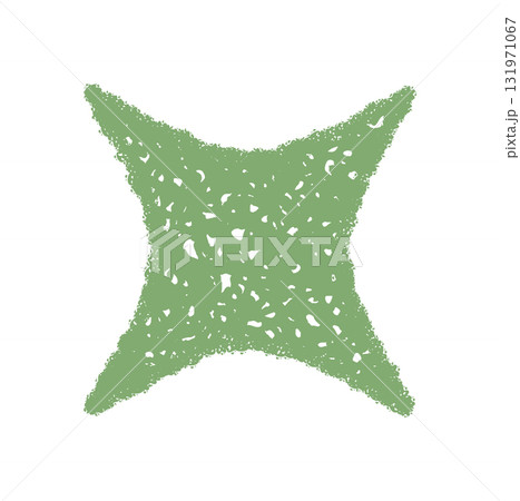 Chalk starburst burst forms a festive green symbol. Sparkle with scribble element as holiday pattern, star and firework motif. Expressive ornament with dynamic line and textured details for decor. Chalk starburst burst forms a festive green symbol. Sparkle with scribble element as holiday pattern, star and firework motif. Expressive ornament with dynamic line and textured details for decor. 131971067