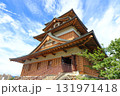 諏訪高島城の天守正面（長野県諏訪市） 131971418