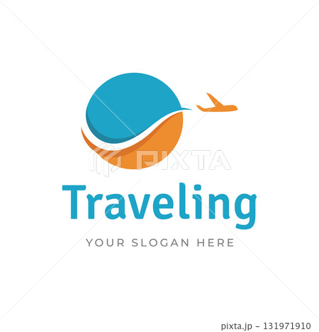 Summer travel agency holiday airlines creative logo design.logo for business, airline ticket agents, holidays and companies. Summer travel agency holiday airlines creative logo design.logo for business, airline ticket agents, holidays and companies. 131971910