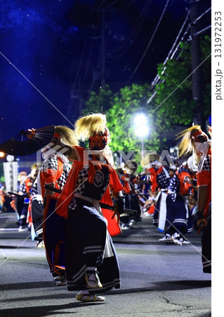 山車を引く武将 131972253