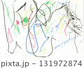 子供の落書き 131972874