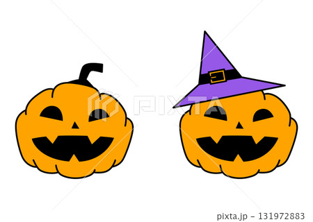 ハロウィンのジャックオーランタン 131972883