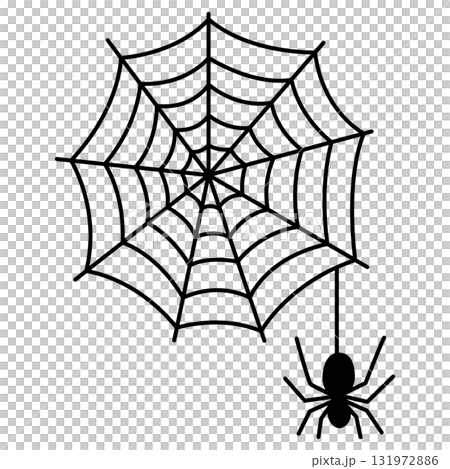 ハロウィンの蜘蛛の巣 131972886