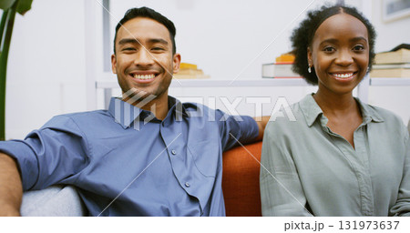 Portrait, team selfie or creative business people in office lounge with journalists or friends. Man, woman and picture of staff together for collaboration, photo and about us with news reporters Portrait, team selfie or creative business people in office lounge with journalists or friends. Man, woman and picture of staff together for collaboration, photo and about us with news reporters 131973637
