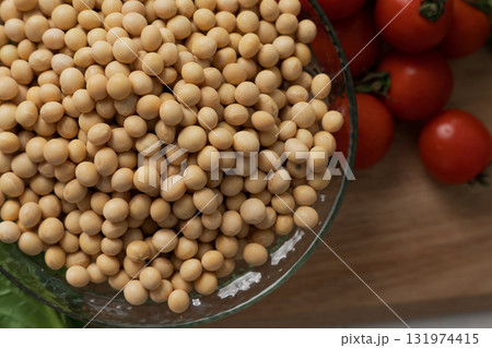 大豆とたくさんの野菜 131974415
