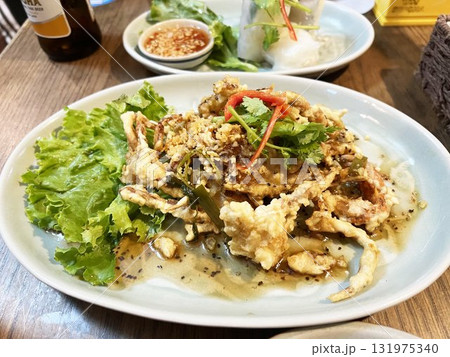 美味しそうなソフトシェルクラブのフライ 美味しそうなソフトシェルクラブのフライ 131975340
