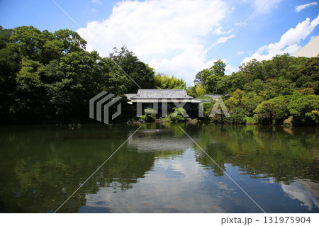 小浜池と楽寿館 131975904