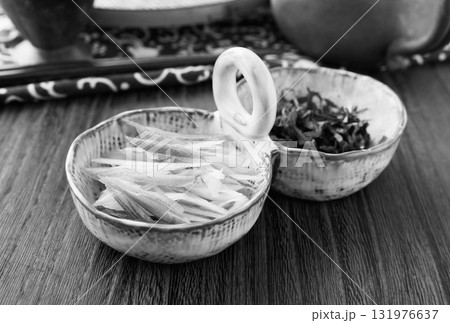 みょうがと大葉　薬味　和ハーブ 131976637