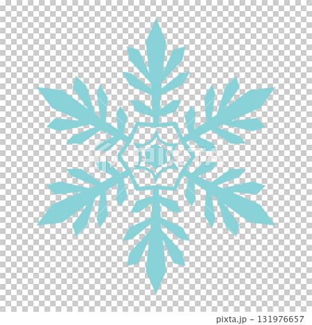 Snow crystal illustration Snow crystal illustration 131976657