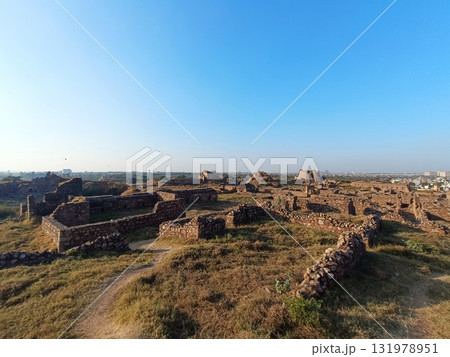 Delhi , India - Tughlakabad Fort Delhi , A picture of Tughlakabad Fort in Delhi dec 10 2024 Delhi , India - Tughlakabad Fort Delhi , A picture of Tughlakabad Fort in Delhi dec 10 2024 131978951