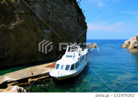 蘇洞門めぐり遊覧船の船着き場 131979262