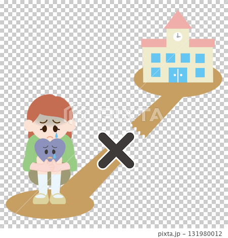 SDGs4 学校に通えない子供 ひきこもり SDGs4 学校に通えない子供 ひきこもり 131980012