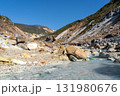 沼尻、静寂の中に湧く温泉源 131980676