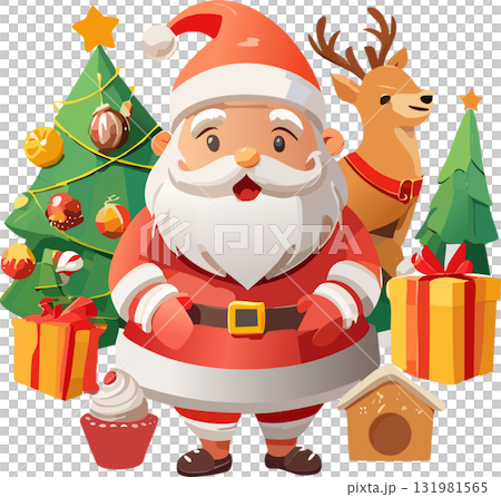 クリスマスのイメージ・アイテム（ベクター,ベクトル） 131981565