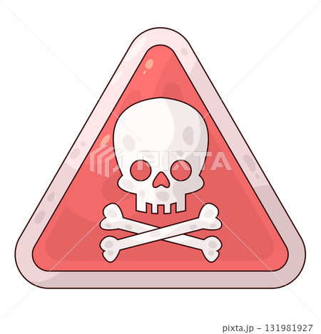illustration of Danger Sign 131981927