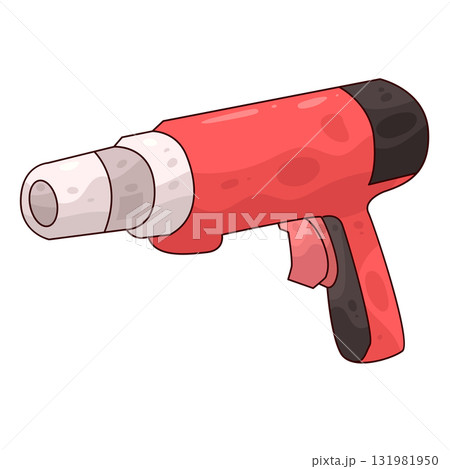 illustration of Heat Gun 131981950