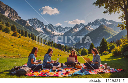 Man in a suit stands in front of a row of cars, looking at them. The cars are parked in a lot, and there are many of them. The man seems to be admiring the cars 131982145