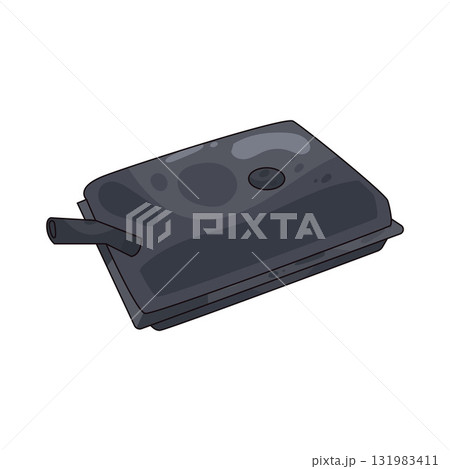 illustration of Car Fuel Tank 131983411