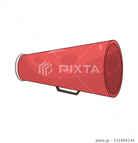 illustration of Bullhorn 131984144