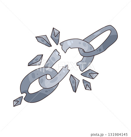 illustration of Broken Chains 131984145