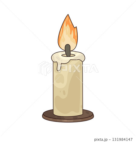 illustration of Candlelight illustration of Candlelight 131984147