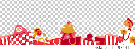 福袋の背景イラスト 131984410