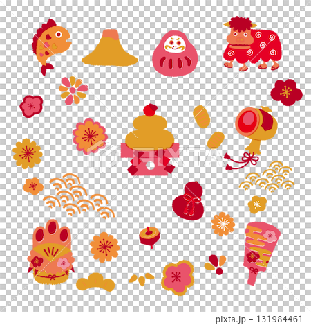 插圖集的幸運符 插圖集的幸運符 131984461