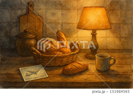 透明水彩 水彩画 ウォーターカラー 131984565