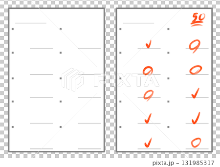 テスト用紙50点 テスト用紙50点 131985317