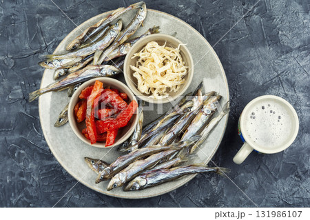 Perfect appetizer fish for pub or home party. Perfect appetizer fish for pub or home party. 131986107