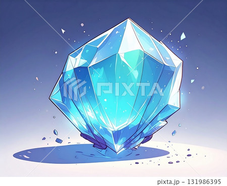 キラキラ輝く宝石のイラスト3 キラキラ輝く宝石のイラスト3 131986395