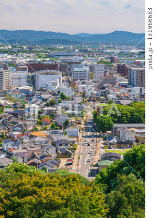 小牧山城、展望室からの眺め〈愛知県小牧市〉 131986683