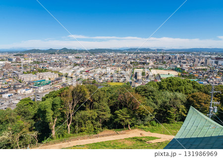 小牧山城、展望室からの眺め〈愛知県小牧市〉 131986969