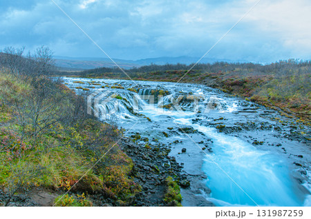 アイスランド Ísland ブルゥアルフォスの滝 Brúarfoss -03 アイスランド Ísland ブルゥアルフォスの滝 Brúarfoss -03 131987259