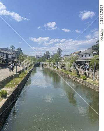 青空が広がる美観地区 青空が広がる美観地区 131987897