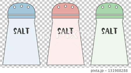 SALT 標誌調味圖示集（3 種顏色） 131988288
