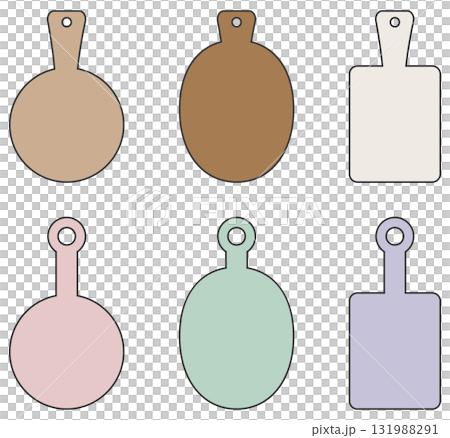 切菜板圖示 6 件套 切菜板圖示 6 件套 131988291