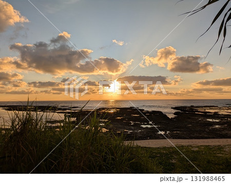 朝焼けの金見崎2 131988465