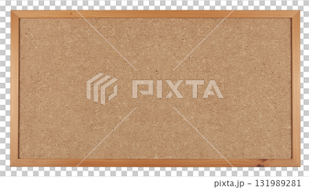 Simple cork board frame 131989281