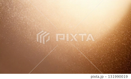 キラキラのグラデーション背景素材 ベージュ ゴールド チラシ・バナー・動画素材 AI生成素材 131990019