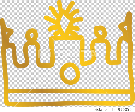 Royal crown of gold king and queen Royal crown of gold king and queen 131990050