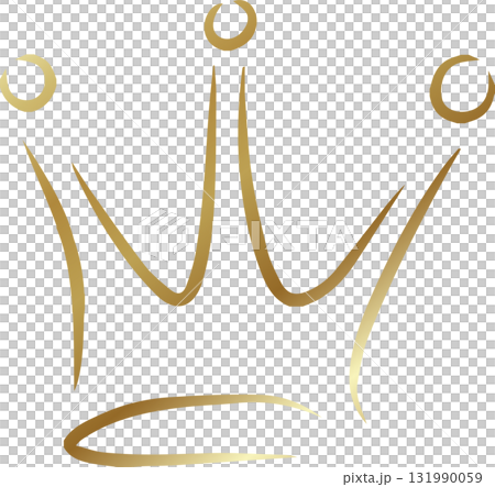 Royal crown of gold king and queen Royal crown of gold king and queen 131990059