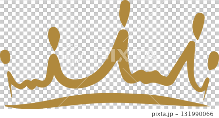 Royal crown of gold king and queen 131990066